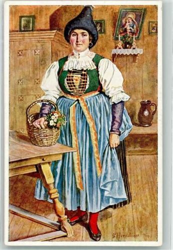 Tiroler Tracht sign. G. Hornsteiner Trachten Italien