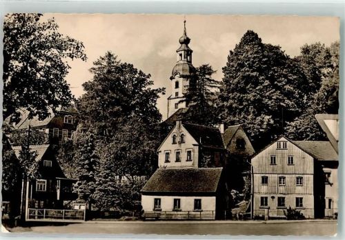 Großröhrsdorf Friedrich Engels Platz Kirche