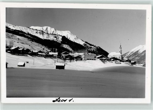 Lermoos Ort handschriftlich Winter