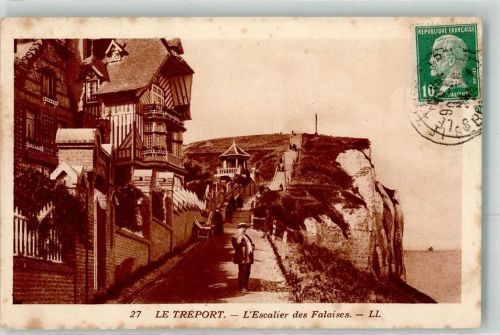 Le Treport L Escalier des Falaises Mann