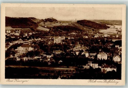 Bad Kissingen Blick vom Staffelsberg