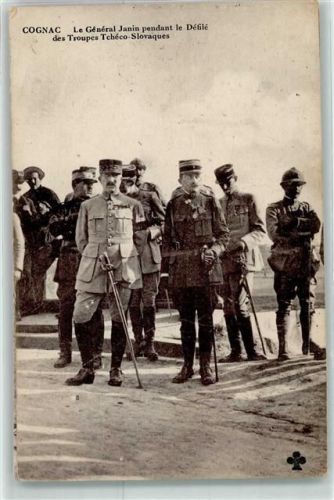 Cognac le General Janin pendant le Defile des Troupes Tcheco-Slovaques