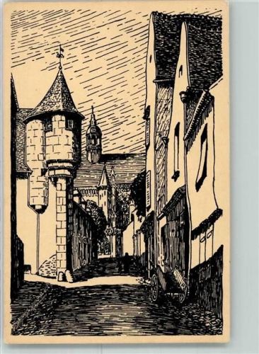 Nevers Rue de la Cathedrale
