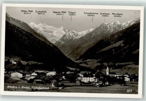 Mieders i. Stubai Gletscherblick