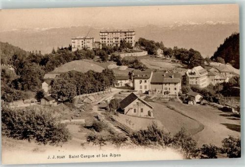 Saint-Cergues 1910 le Alpes