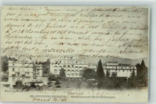 01220 Divonne-les-Bains - Etablissement Hydrotherapique