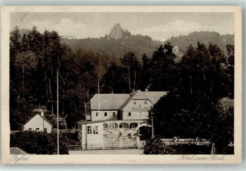 Kurort Oybin 1927 Hotel zum Bad