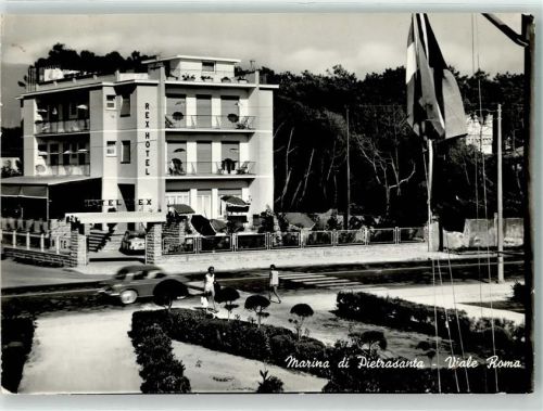 Marina di Pietrasanta Rex Hotel Viale Roma Oldtimer