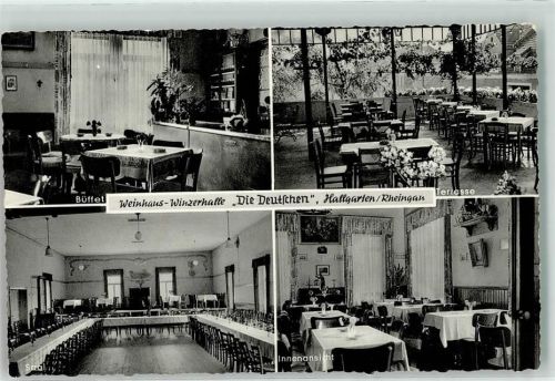 Hallgarten Weinhaus Winzerhalle Die Deutschen