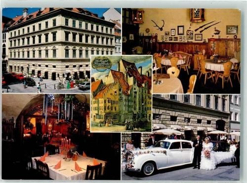 München Traditions-Gasthaus Altes Hackerhaus Sendlinger Straße 14 Hochzeitslimousin