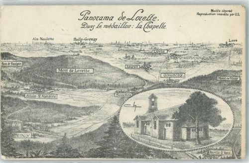 Lorette 1915 la Chapelle