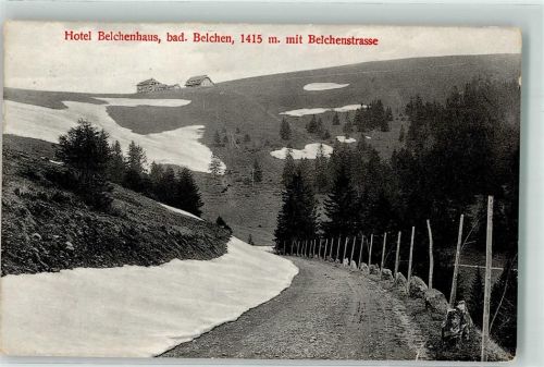 Belchen Hotel Belchenhaus mit Belchenstrasse