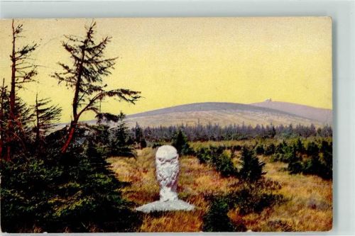08209 O9700 Auerbach , Vogtl - Alter Grenzstein Ort lt. Stempel