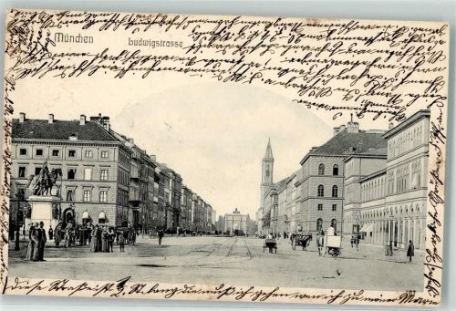 München 1904 Ludwigstraße