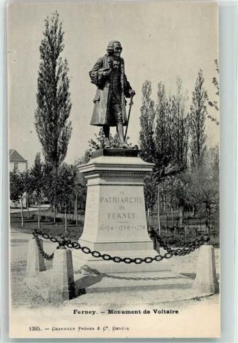 Ferney-Voltaire Denkmal Voltaire