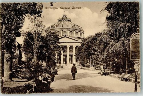 Bukarest 1917 Atheneul Roman