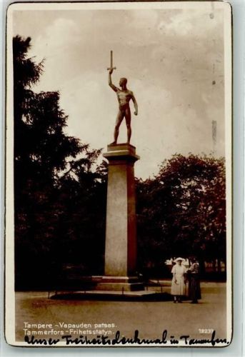 Tampere Denkmal Freiheitsstatue