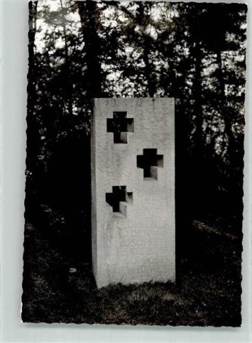 Lemgo Ehrenmal Kreuz Ort handschriftlich Foto Original aus Archiv eines Ansichtskartenverlags