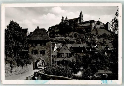 Schwäbisch Hall Burg Großcomburg mit Ortsteil Steinbach
