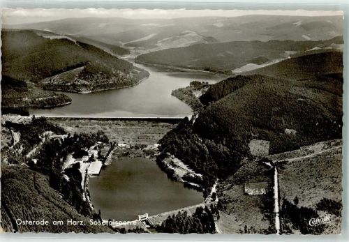 Osterode Sösetalsperre Fliegeraufnahme Foto Cekade