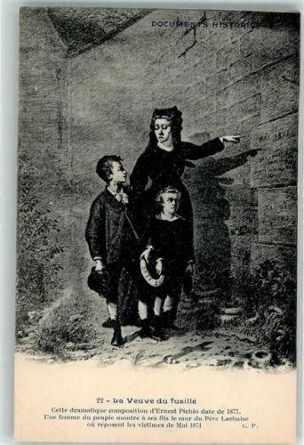 Paris Père Lachaise Friedhof Opfer vom Mai 1871