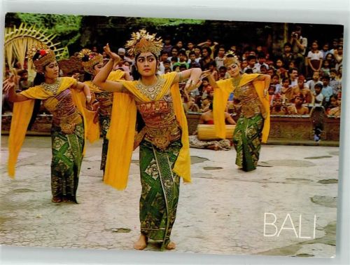 Bali 1989 Tracht Legong Dance