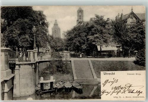 Utrecht 1903 Nieuwe Brug