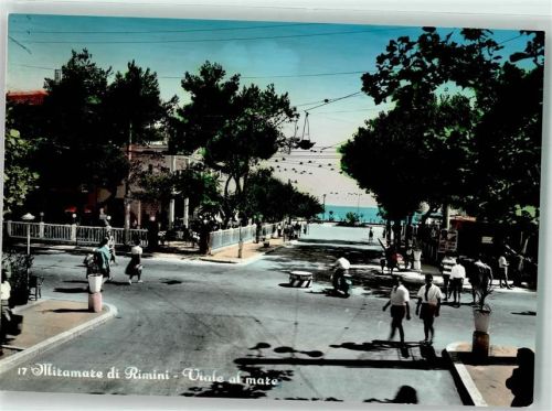 Rimini 1965 Viale al mare
