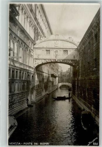 Venezia Ponte dei Sospiri Säufzerbrücke