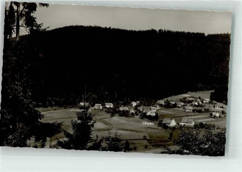 Schönegründ Gasthaus Pension Löwen Murgtal Vogelschau