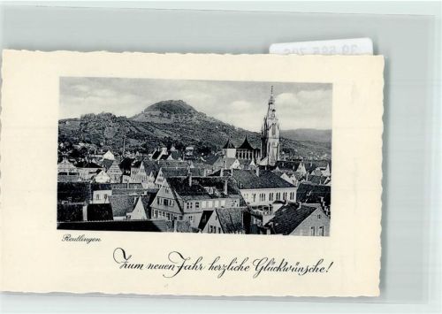 Reutlingen Marienkirche Achalm Neujahr