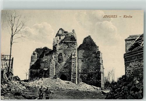 Angres WK I Kirche Ruine