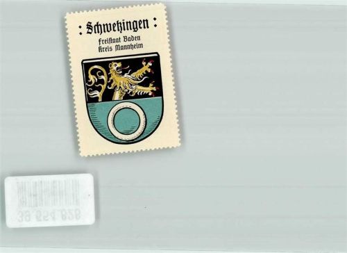68723 W6830 Schwetzingen Vignette Wappen