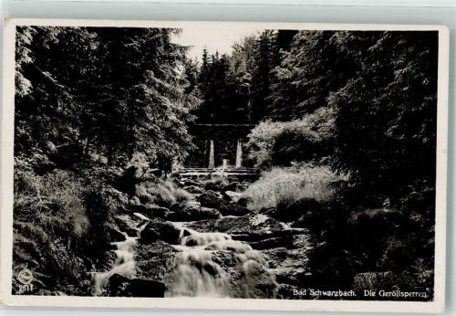 Bad Schwarzbach Geröllsperren Isergebirge