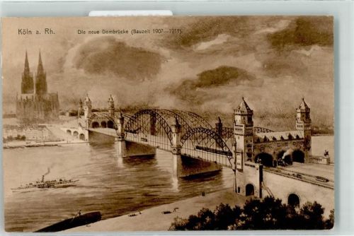 Köln Altstadt-Nord 103 die neue Dombrücke
