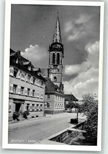 Sinzheim Hauptstraße Pfarrkirche Sankt Martin