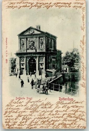 Rotterdam 1909 Deltftsche Poort Vergnüngungspark