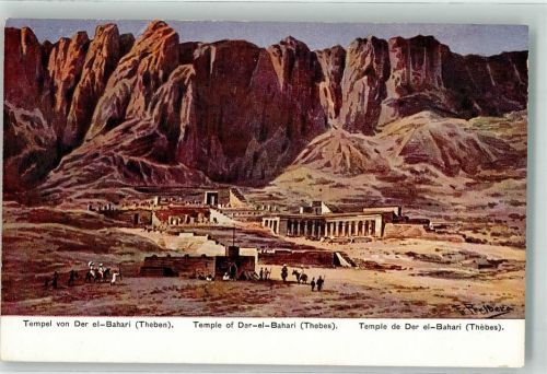 Theben Tempel Der-El-Bahari Serie 775 Ägypten IV. Nr. 22