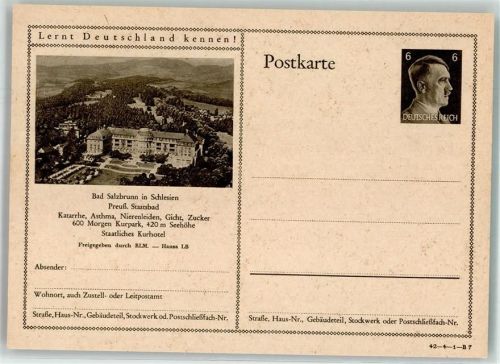 Bad Salzbrunn Kurhotel Fliegeraufnahme Foto Hansa LB