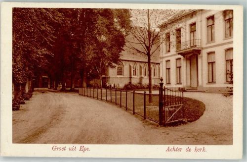 Epe Hinter der Kirche