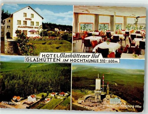 Glashütten Hotel Glashüttener Hof Gastraum Grosser Feldberg 881 m