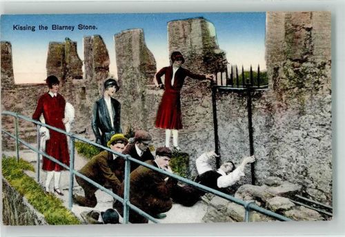 Cork Burg Kissing the Blanrney Stone