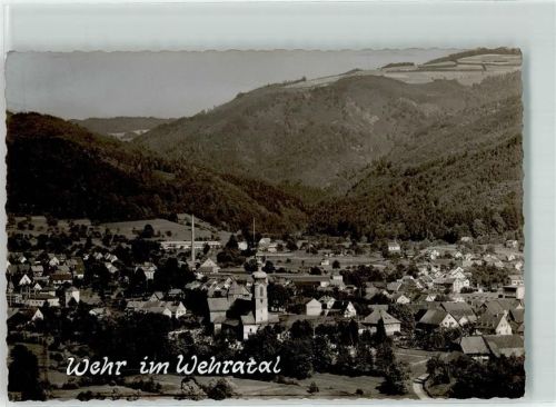 Wehr Foto Original aus Archiv eines Ansichtskartenverlags Ort handschriftlich