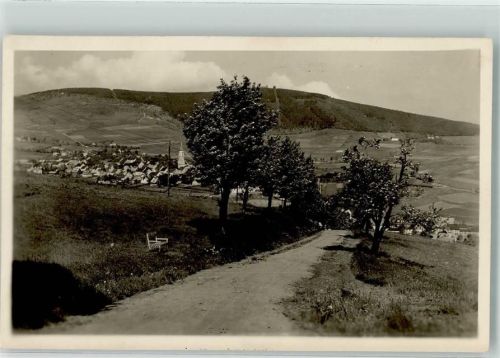 Oberwiesenthal mit Martin-Luther-Kirche