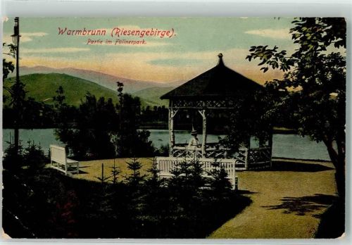 Bad Warmbrunn i. Rsgb. 1911 Füllnerpark