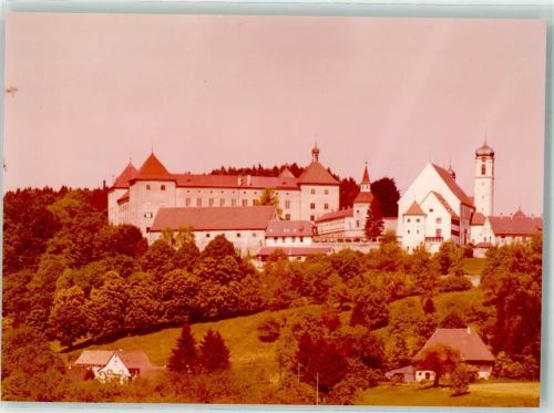 Wolfegg Schloss Ort handschriftlich Foto Original aus Archiv eines Ansichtskartenverlags