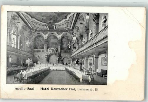 Kreuzberg 1913 Hotel Deutscher Hof Apollo Saal Luckauerstraße