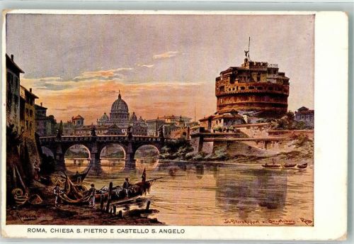 Roma Chiesa S. Pietro Kastel St. Angelo Serie Nr. 6