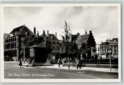 Den Haag 1952 Denkmal Gevangen Poort