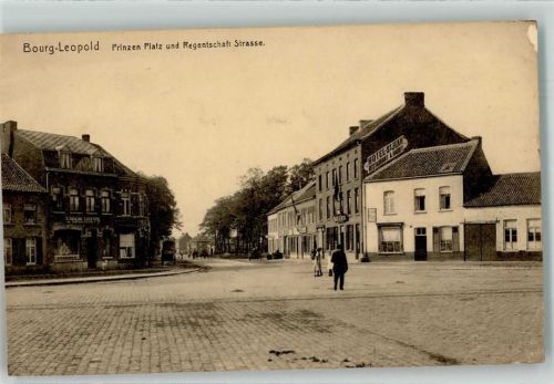 Bourg-Leopold Prinzen Paltz Regentschaft Straße Hotel Feldpost WK I